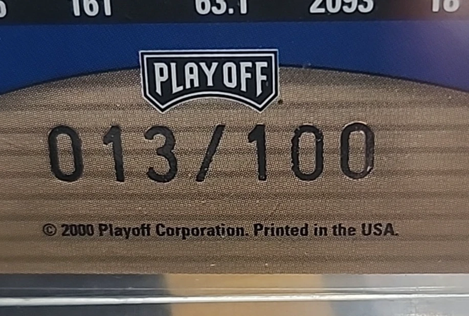 2000 PLAYOFF CONTENDERS KURT WARNER CHAMPIONSHIP TICKET 13/100 1 OF 1 - Image 1 of 3