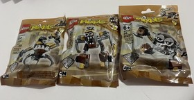 LEGO MIXELS Series 5 Building Set Lot (41536 GOX, 41537 JINKY, 41538 KAMZO)