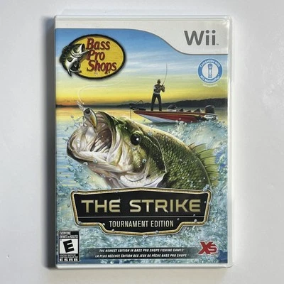 Bass Pro Shops - The Strike (Nintendo Wii, 2009) Complete, CIB & Tested! - Image 1 of 4