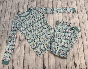 Summersalt Kids Christmas Pajamas Animals Size 10 - Picture 1 of 7