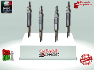 KIT 4 CANDELETTE SKODA ROOMSTER PRAKTIK 1.4 TDI 59KW 80CV DAL 2007 -> 2010 DP52 - Foto 1 di 2