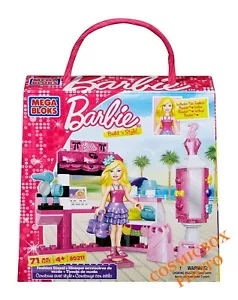 MEGA BLOKS série - BARBIE Boutique de Sacs à Main ref. 80211 NEUF Fashion Stand - Picture 1 of 4