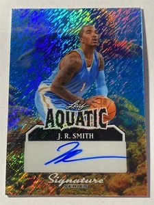 J.R. SMITH nuggets 2025 Leaf Signature Aquatic Shimmer Turtle AUTO 1/1 - Picture 1 of 2