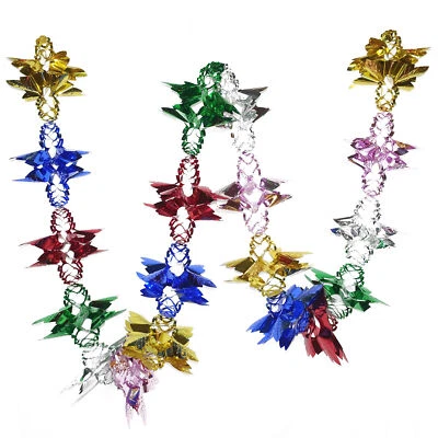 4m Folien-Girlande / Geburtstag Silvester Karneval Party Fest Deko Innen & Außen - Bild 1 von 2