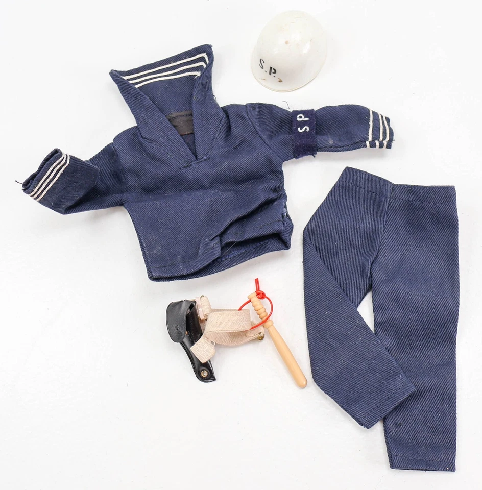 G.I. Joe 1967 Sailor Shore Patrol Set No. 7612 Incomplete Set Vintage 12" Figure - Image 1 of 4