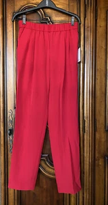 Women's Calvin Klein Red Suit Dress Pants Size 2 NWT - Picture 1 of 2