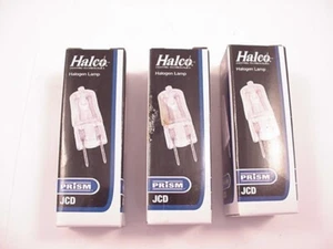 Halco Type JCD Lamp G8 Base 35 watt 130 volt (Package of Three) Ships Same Day - Picture 1 of 2