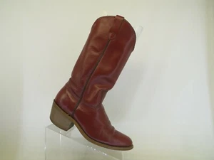 Botas vaqueras occidentales de cuero marrón Frye American Classics para hombre talla 8,5 D - Imagen 1 de 11
