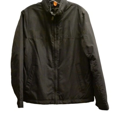 New Men's Dockers Gray Fleece Lined Jacket S - Image 1 of 4