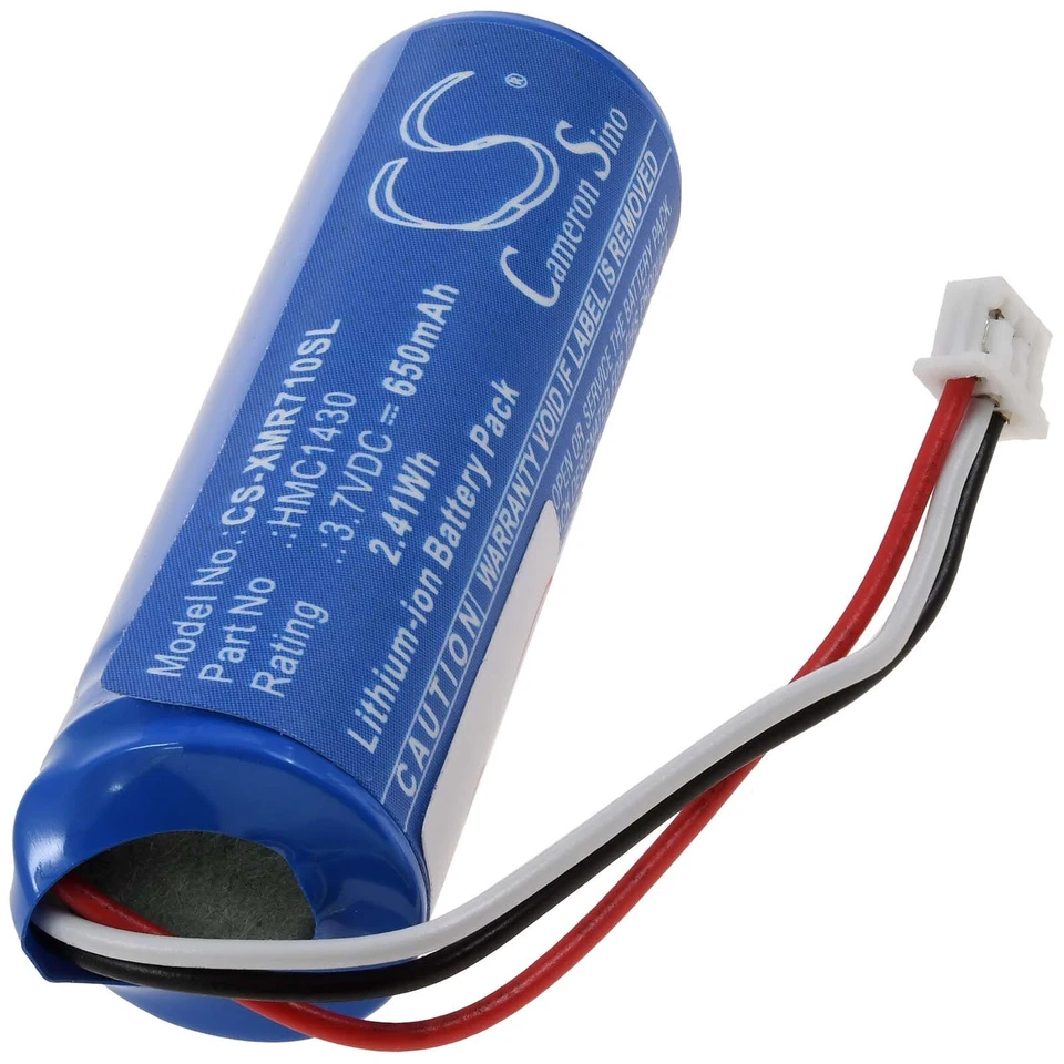 POWERY Standardakku für Xiaomi 70mai Dashcam 3,7V 650mAh/2,4Wh Li-Ion Blau