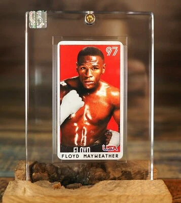 Floyd Mayweather Rookie RC 1997 Tobacco Boxing Card SEALED - Image 1 of 4