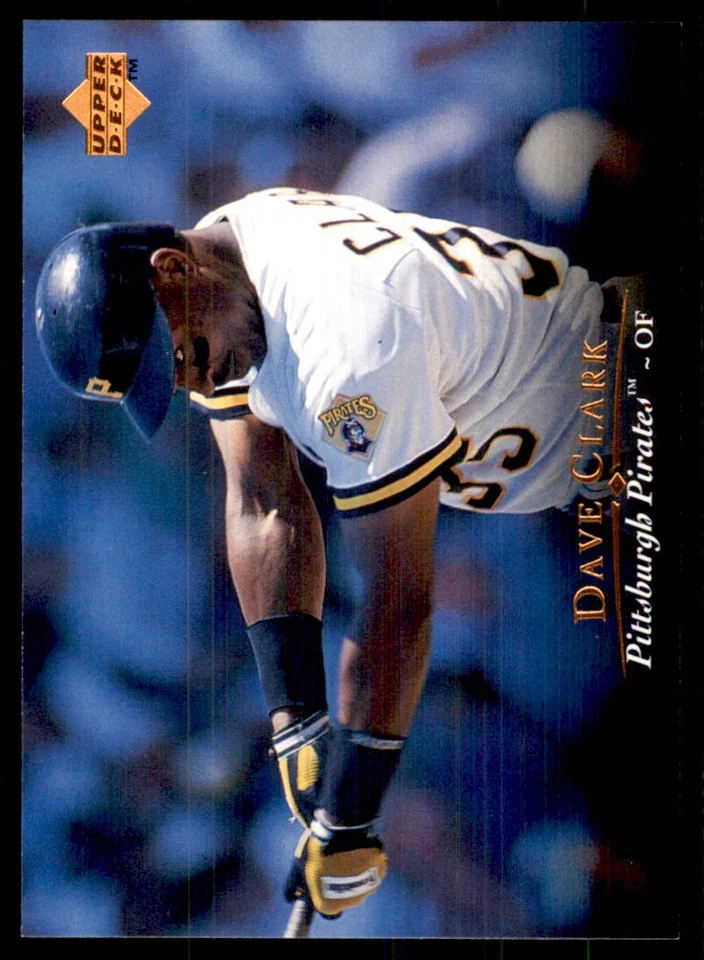 1995 Upper Deck Dave Clark Pittsburgh Pirates #388 - Image 1 of 2
