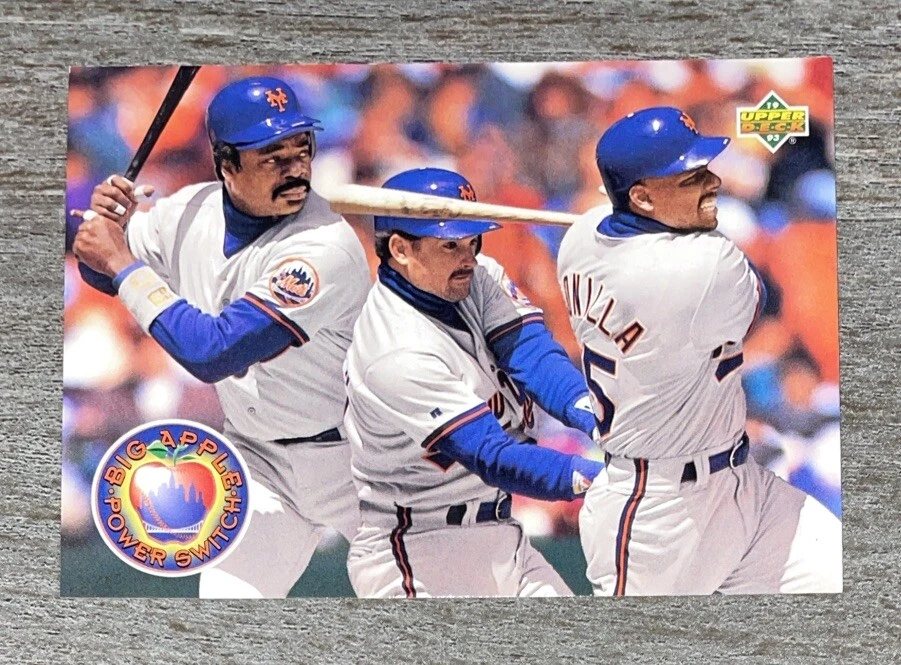 Eddie Murray Howard Johnson Bobby Bonilla 1993 Upper Deck Mets #484 *5355*