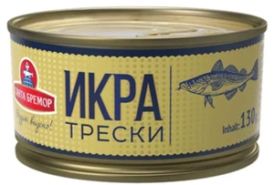 Dorschkaviar 2x130g Santa Bremor Kaviar Икра трески