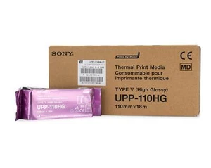 Sony UPP-110HG Thermal Print Media Video Imaging Paper 1box (10 Rolls) New - Picture 1 of 7