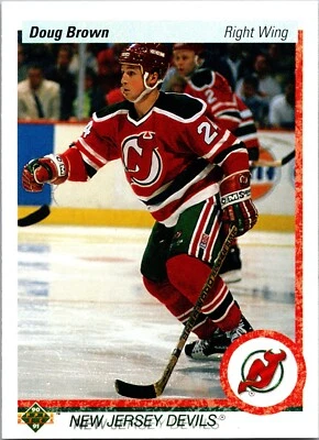 1990-91 Upper Deck - Doug Brown #159 - Image 1 of 2