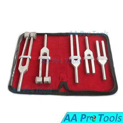 AA Pro: Tuning Fork Chakra Set 5 Aluminum Diagnostic Instruments