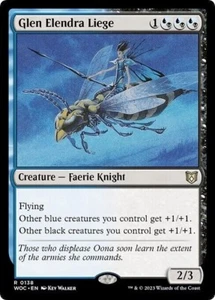 GLEN ELENDRA LIEGE X 4 N/M WILDS OF ELDRAINE COMMANDER MTG - Picture 1 of 1