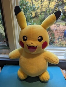 Build a Bear BAB Pikachu Pokémon TALKING Plush 17" - Picture 1 of 4