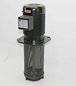 1/2 HP Machine Tool Coolant Pump Single 1 Phase 240V, stem 240mm 9.5", 3/4" BSPT - Picture 1 of 8