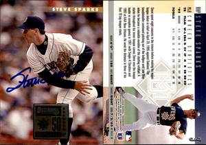 Steve Sparks Signed 1996 Donruss #3 Card *Autograph Den* Auto