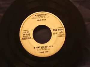 JIM REEVES / DAVE RICH "Am I Losing You" 45 RPM 1956 RCA Victor 47-6753 PROMO EP - Picture 1 of 2