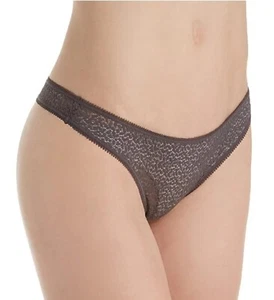 DKNY 5013 Modern Lace Thong Graphite Size S - Picture 1 of 1