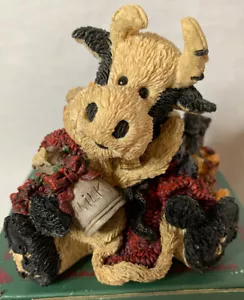 Boyds Bears Bessie La Vaca Santa Primera Edición Piedra de Oso Lechería Bovina de Navidad - Imagen 1 de 10