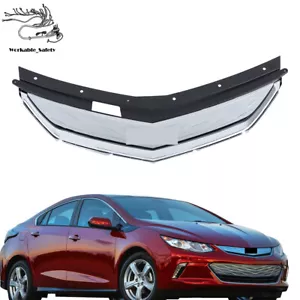 Front Bumper Upper Plastic Silver Grille 23289638 For Chevrolet Volt LT 2016-19 - Bild 1 von 20