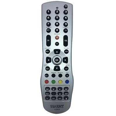 Universal Vizio remote for VR4 VUR10 VR2 VR15 VR10 XRU110 VUR8 XRT510 VUR5 VR17  - Image 1 of 3