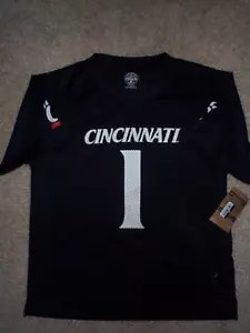 Cincinnati Bearcats #1 ncaa Football Jersey YOUTH KIDS BOYS (L-LG-LARGE) - Picture 1 of 2