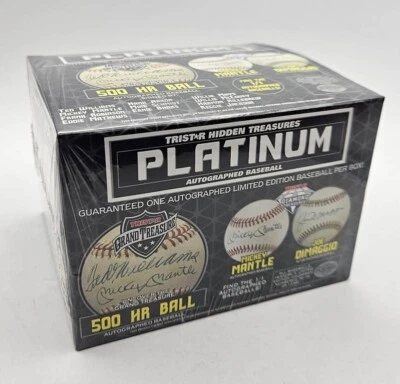 2022 Tristar Hidden Treasures Platinum Edition Autographed Baseball Sealed Box - Image 1 of 3