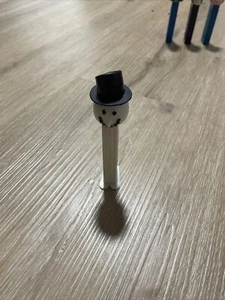 Vintage Snowman White Body No Feet Pez Candy Dispenser Yugoslavia Preowned - Picture 1 of 4