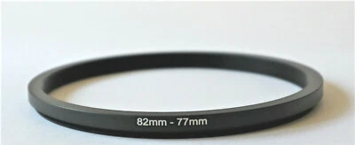 One Brand New 82mm to 77mm 82-77mm Metal Step-down Stepping Ring Filter Adapter - Image 1 of 4