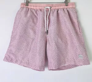 Men’s Allfenix Swimwear Shorts Pink Size L Drawstring Pocket Beach - Picture 1 of 13