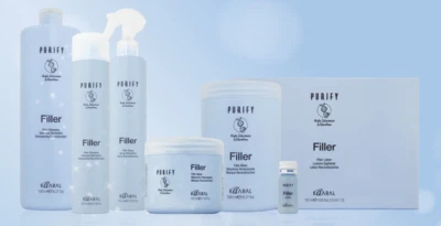 PURIFY Filler Shampoo, Mask, Spray & Lotion Vials With Keratin by KAARAL