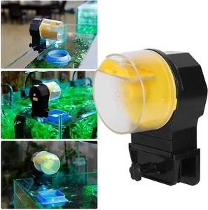 Alimentador automático para peces de acuario temporizador eléctrico dispensador de alimentos ajustable alimentador - Imagen 1 de 12