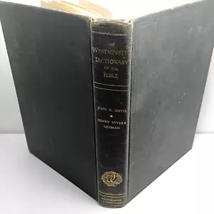 The Westminster Dictionary of the Bible by Davis & Gehman Vintage 1944 HB - Imagen 1 de 11