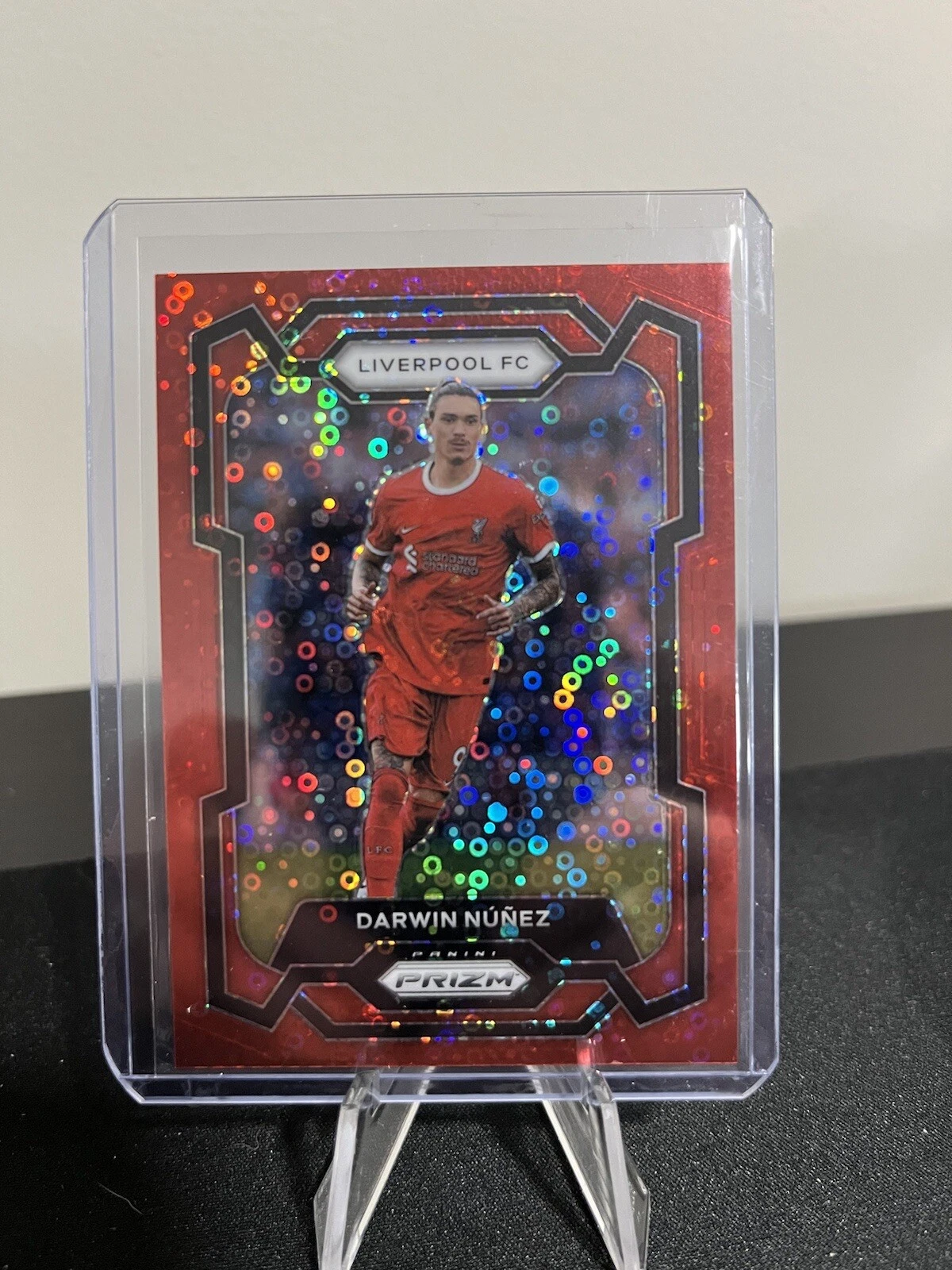 2023-24 Panini Prizm EPL Red Breakaway Darwin Nunez /49 Liverpool FC!