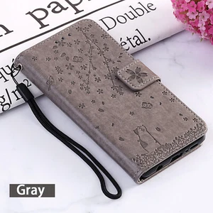 Leather Wallet Case For Samsung S24 Ultra S23 Plus S22 S21 S10 S9 S8 Flip Cover - Picture 1 of 20