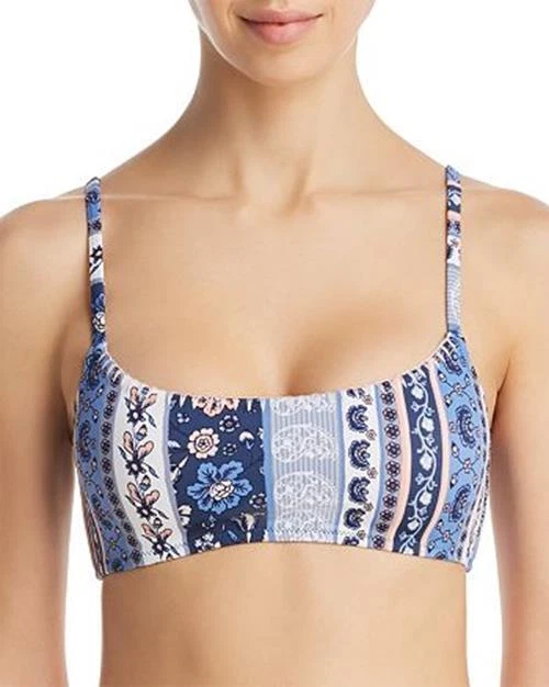 Parte superior de bikini MINKPINK Bounty Scoop básica parte inferior de bikini separada azul XS S M L NUEVO CON ETIQUETAS Foto 1 de 4