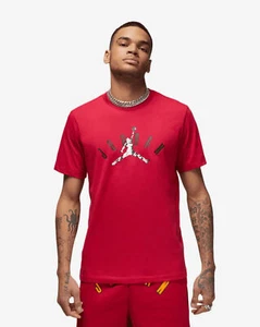 Nike Men's Jordan Flight MVP T-Shirt SS Cardinal Red FB7365-619 (S M) $38 - Picture 1 of 6