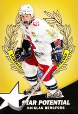 2005-06 Swedish Elitset SHL Star Potential #14 Nicklas Bergfors