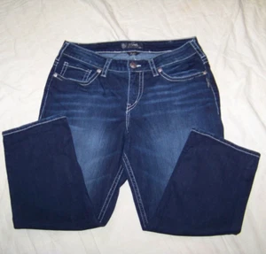 Women's Silver Jeans - Suki Mid Capri - Size 14 - Picture 1 of 8
