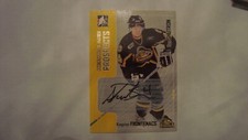 2005 06 IN THE GAME HEROES AND PROSPECTS  A-BSH BEN SHUTRON AUTOGRAPH 