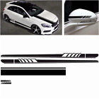 5X Universal Racing Body Hood Stripes Decal Vinyl Stickers For Car Suv Truck