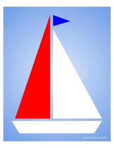 Sailing Boat Photography 8x10 Matte Paper Unframed COA signed - Picture 1 of 1