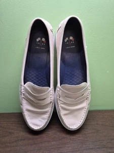 Cole Haan Nantucket Women Dogwood Patent Lite Pink Loafer Preown Read Size 8.5B - Picture 1 of 20