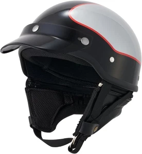 Marushin Motorcycle Half Helmet MCH5 MZ-HALF Free Size (57-60cm) New - Picture 1 of 35