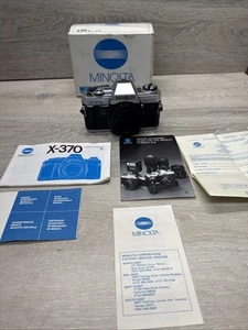 Minolta X-370 35mm Film Camera - Body only - MINT UNUSED - New Batt - Tested - Picture 1 of 23